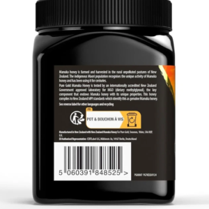 Pure Gold Manuka Honey 100+ MGO Certified Premium 1kg