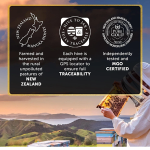 Pure Gold Manuka Honey 100+ MGO Certified Premium 1kg