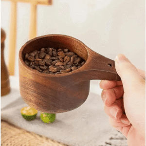 Wooden Measuring Cups & Spoons Set – Acacia Wood (8 Piece Set)