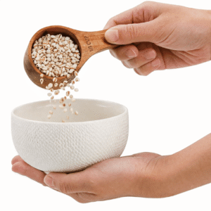 Wooden Measuring Cups Set – 4 Piece Stackable Set